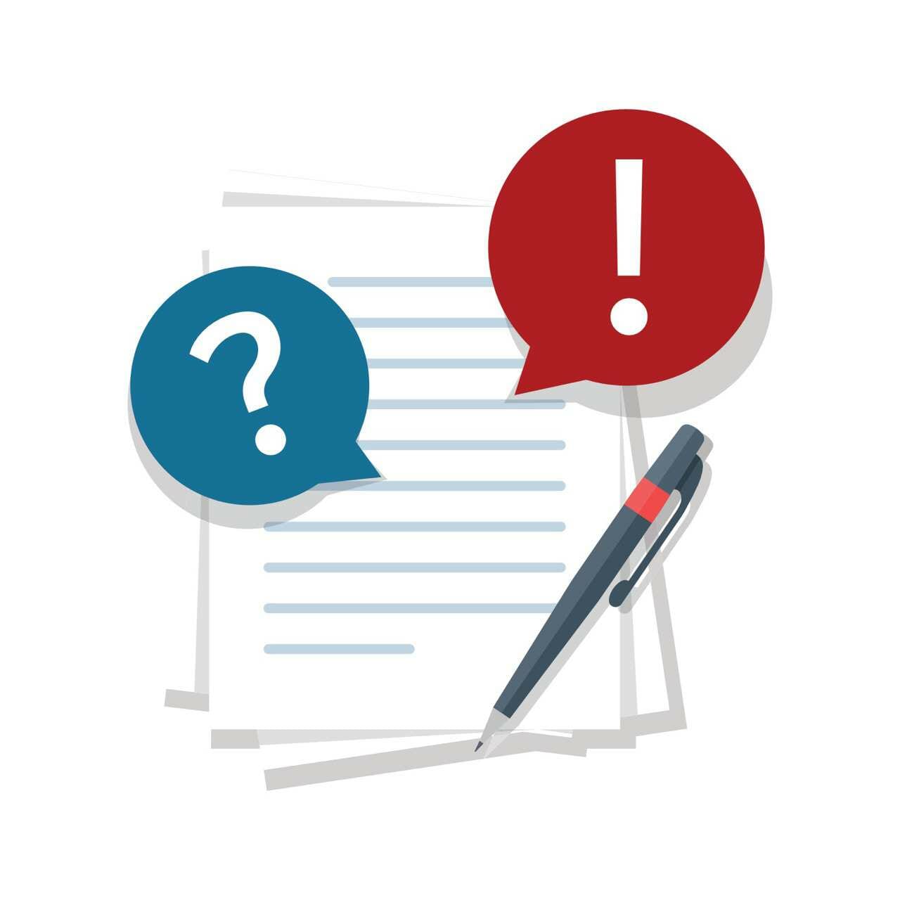 An illustration of a pen and paper placed next to a contact form. The pen is hovering above the paper, ready to write, while the paper is blank with lines. This image represents the contact webpage for IMX scrap services, where visitors can submit their information to reach the staff.